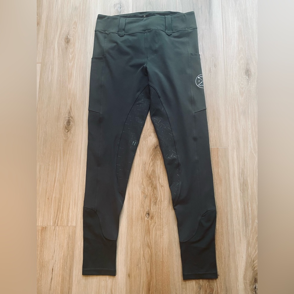 Free Ride Equestrian Olive Breech